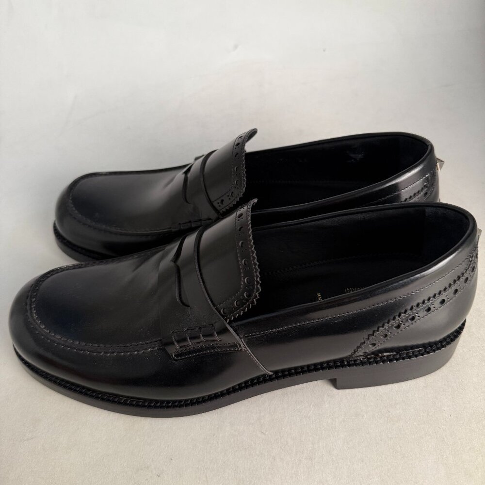 Valentino Garavani NY2S0A15 GXB 0NO Men's Black Loafer Size 44 (US 11)
